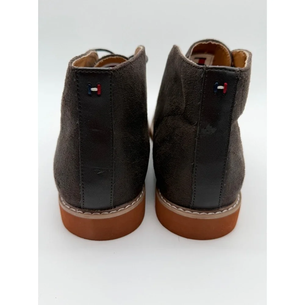Tommy Hilfiger Men's‎ Size 7 1/2 Dark Brown Chukka Boots Desert Shoes New 0062